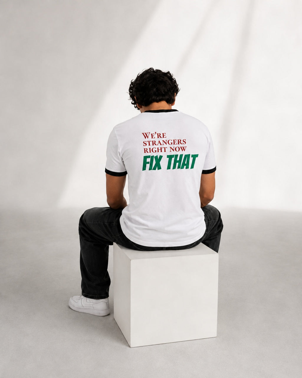 Break the Ice – Unisex Ringer Tee