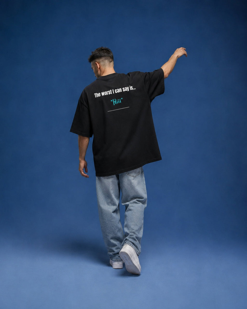 Hiii Theory – Unisex Oversized Tee