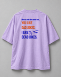 Dad vs Dead Unisex Oversized Tee