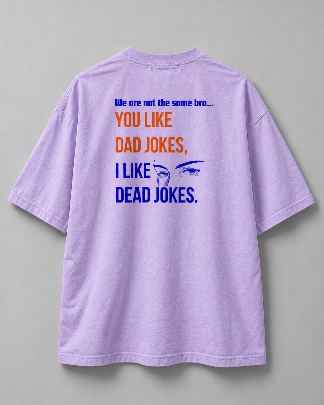 Dad vs Dead Unisex Oversized Tee