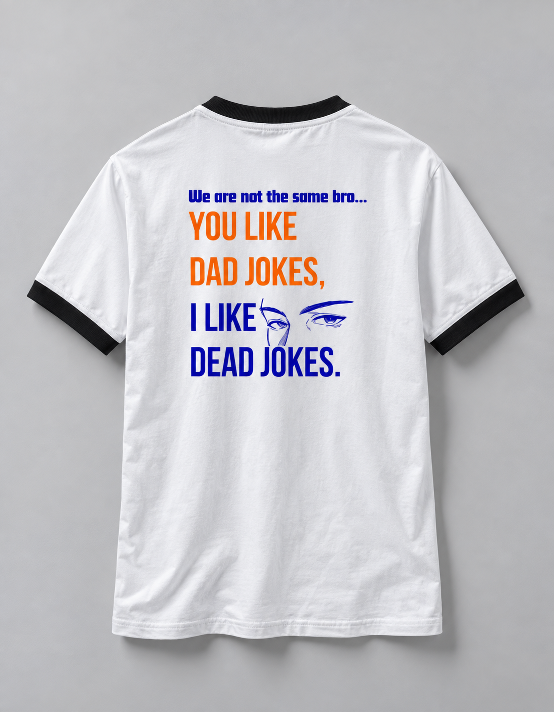 Dad vs Dead - Unisex Ringer Tee