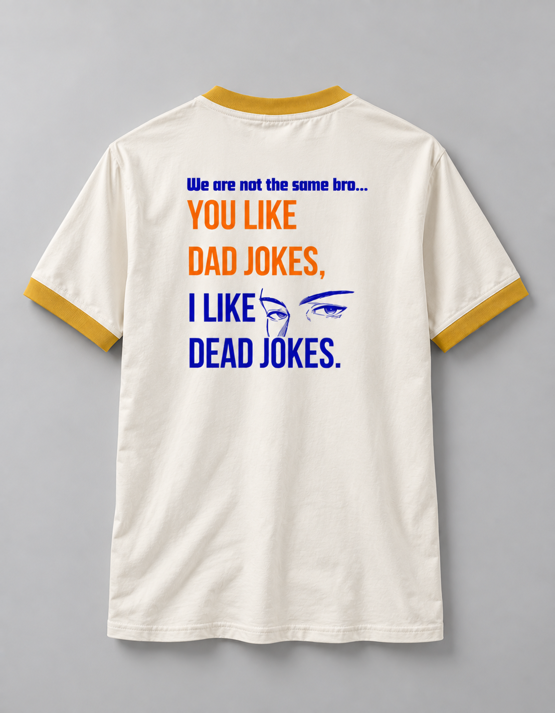 Dad vs Dead - Unisex Ringer Tee