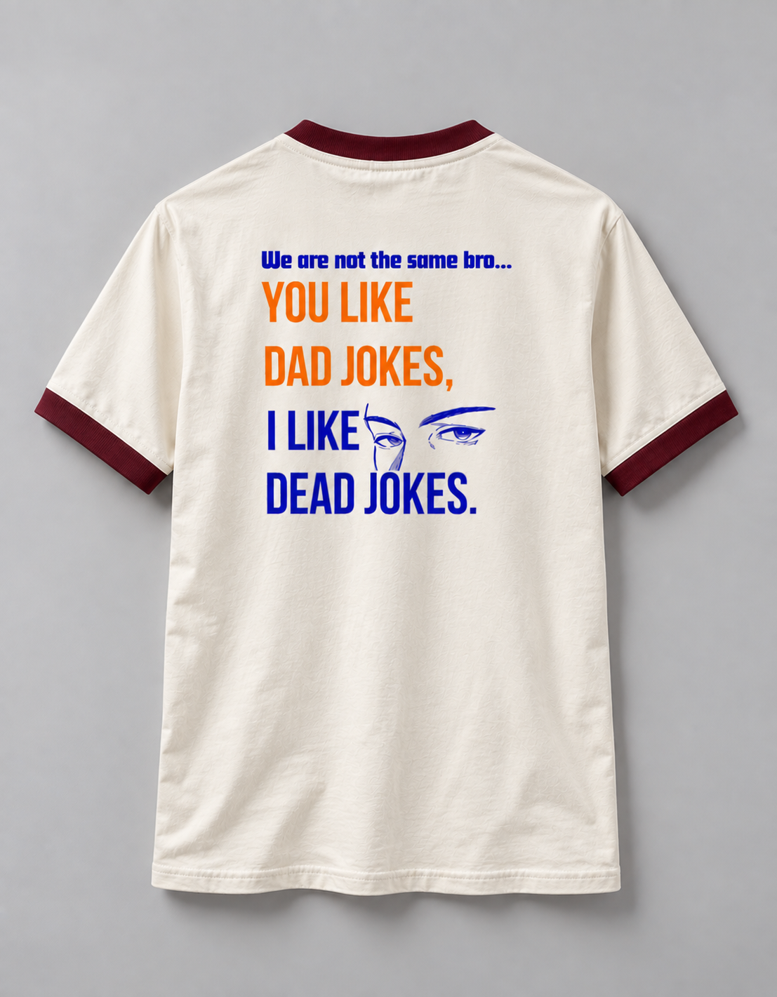 Dad vs Dead - Unisex Ringer Tee