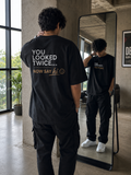 Plot Twist – Unisex Oversized Tee