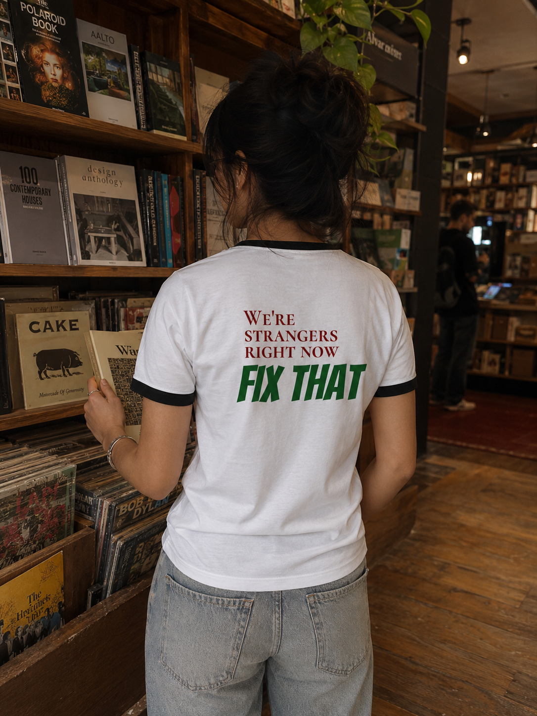 Break the Ice – Unisex Ringer Tee
