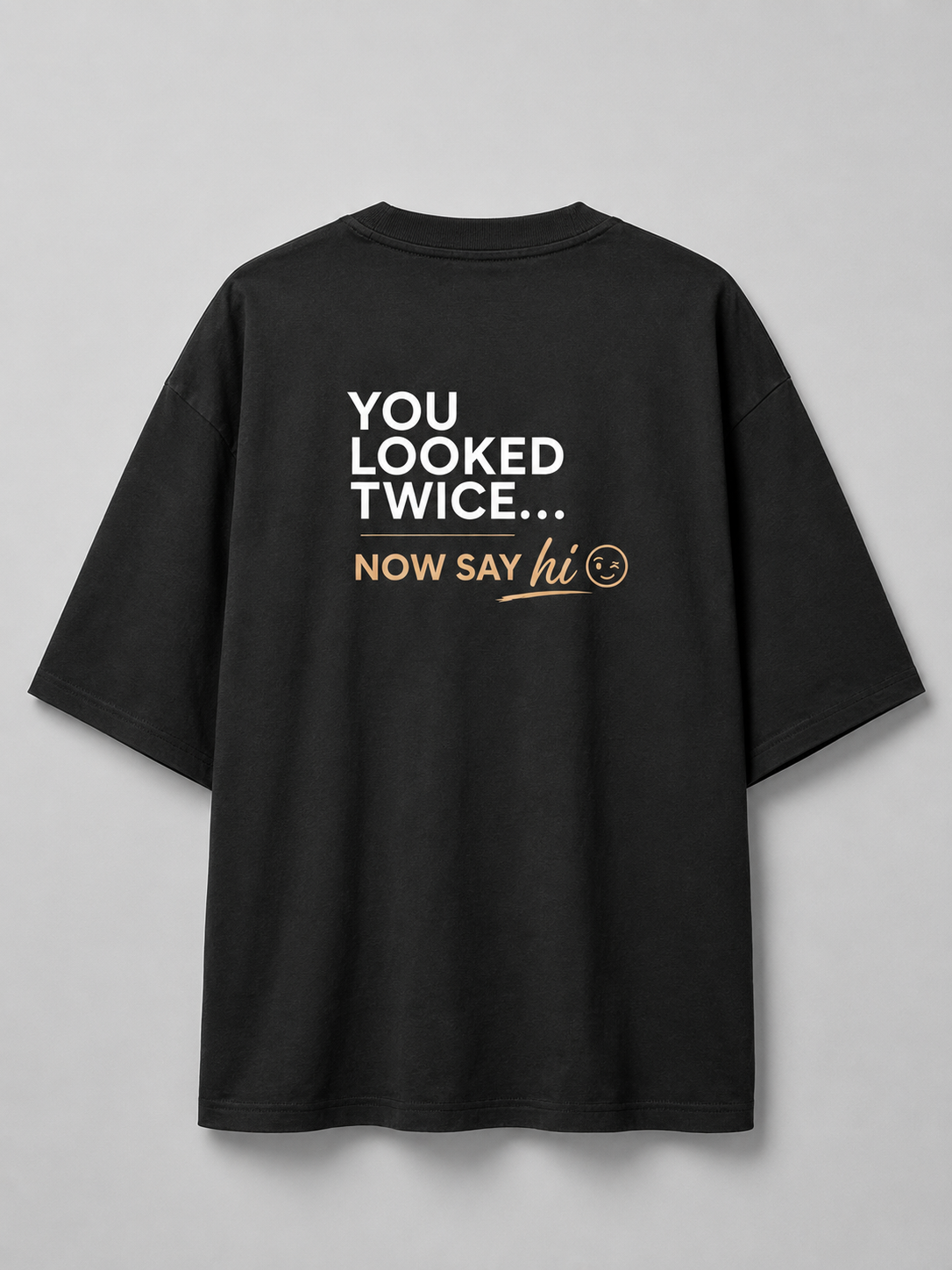 Plot Twist – Unisex Oversized Tee