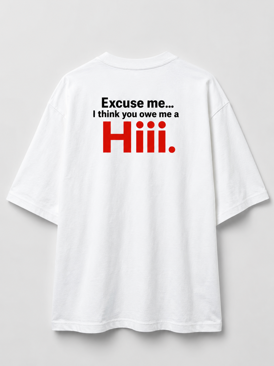 Social Debt – Unisex Oversized Tee
