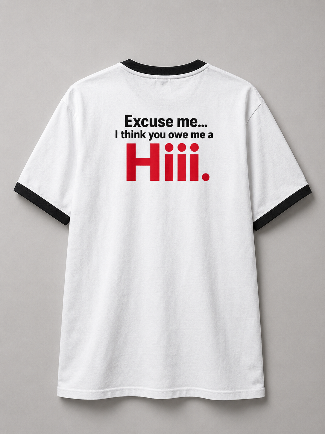 Social Debt – Unisex Ringer Tee