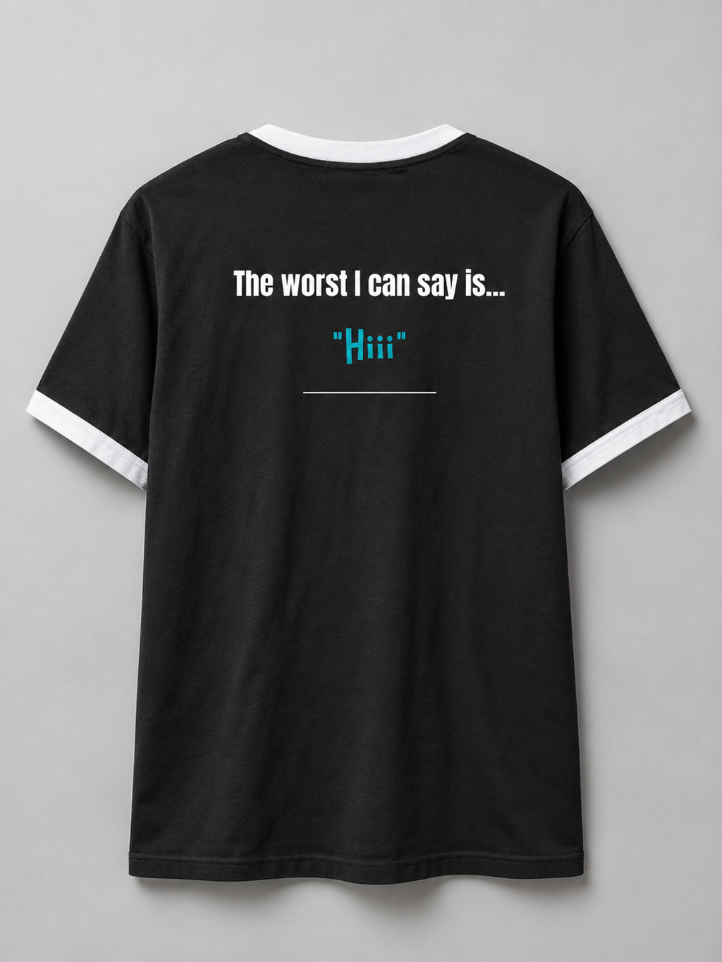 Hiii Theory – Unisex Ringer Tee